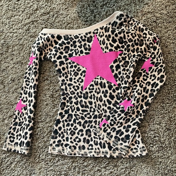 Chaser one shoulder bell sleeve top - Picture 2 of 4